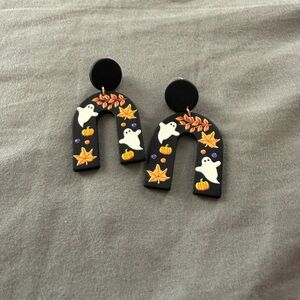Halloween Ghost Arch Earrings
